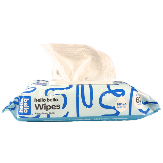 Hello Bello Wipes – Fragrance-Free (60ct)