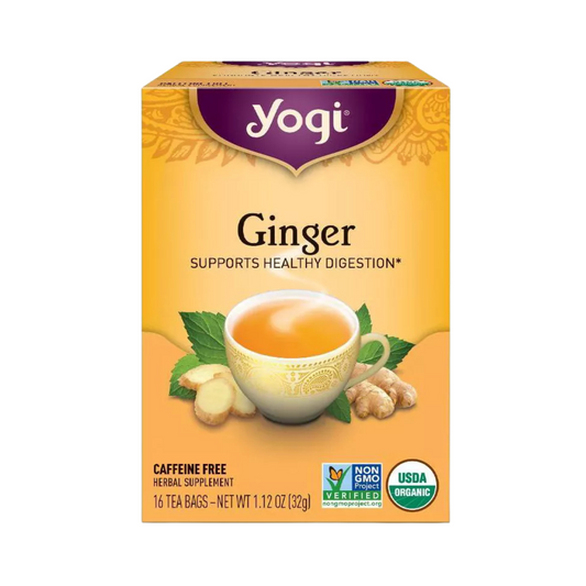 Yogi Ginger Herbal Tea – 16 Tea Bags