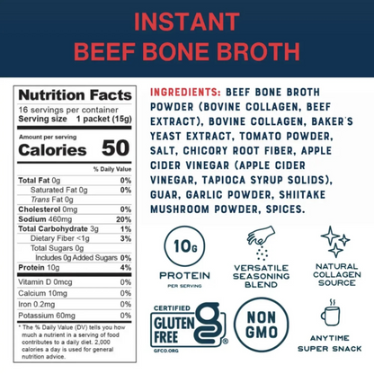 Bare Bones® Bone Broth – Beef or Chicken